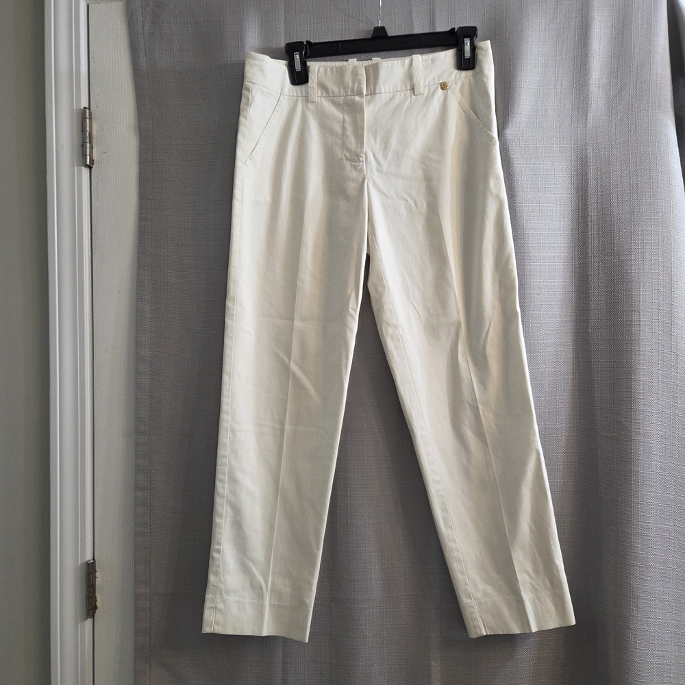 Trina Turk Women's Cream Straight Leg Pants